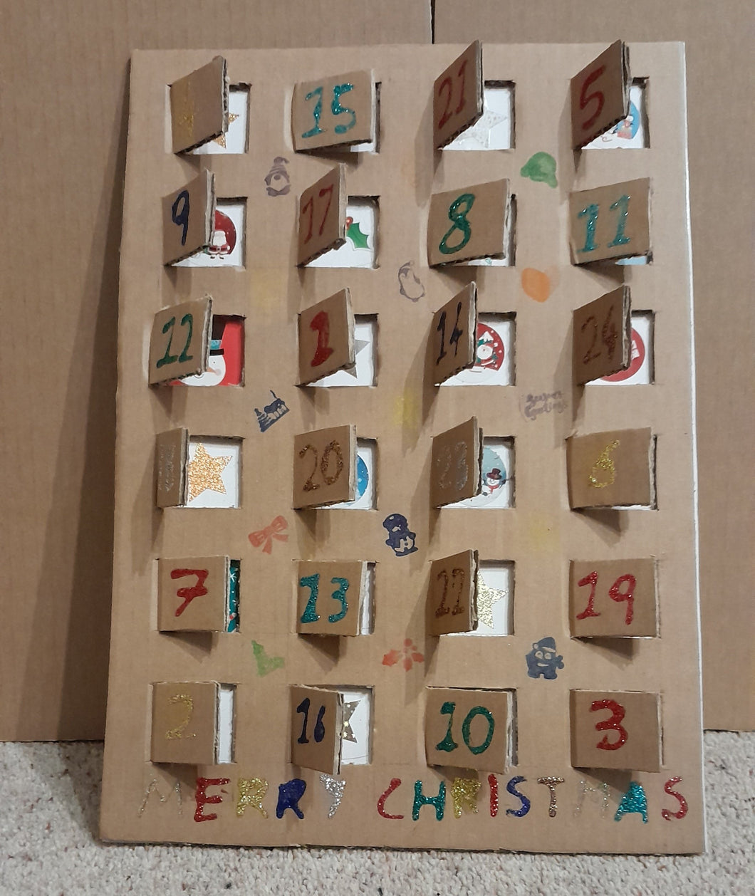 Children's Advent Calendar Making (5-7pm) Friday 15th & 29th November